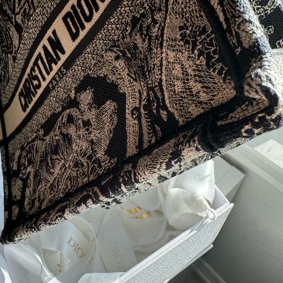 Small Dior Book Tote (Free Bag Insert) - Picture 6 of 17